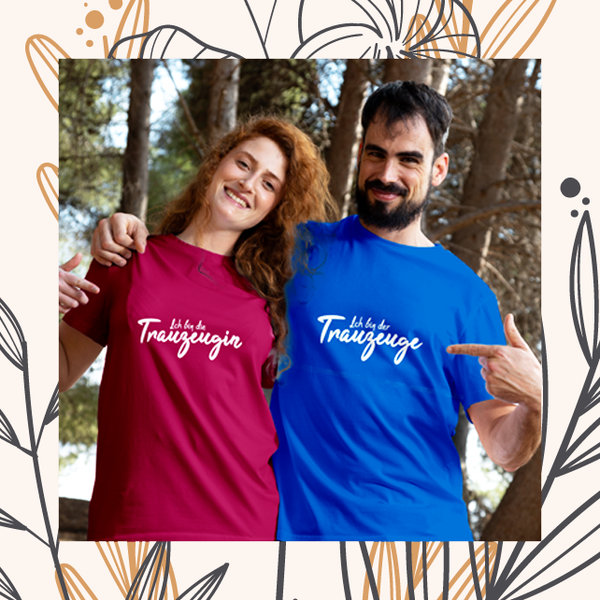 Individuelle Trauzeugin / Trauzeugen - T-Shirts