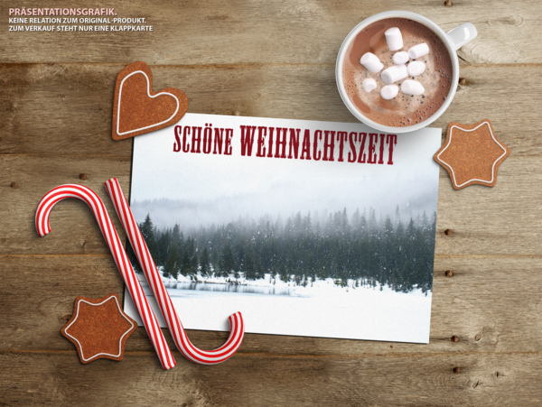 Weihnachtskarte "Winterwunderland"